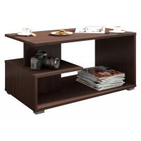Coffee table, laminated board, wenge, 90x51x45 cm