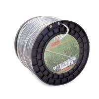 Filo di ricambio per falciatura, decespugliatore, DUO, tipo a stella, 2,7 mm x 257 m, Richmann Exclusive