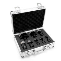 Nuclei diamantati, saldobrasati sottovuoto, M14, set 8 pezzi, 6-68 mm, esclusiva Richmann