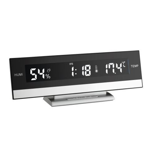Thermo-hygrometer met klok en verlicht alarm TFA 60.2011