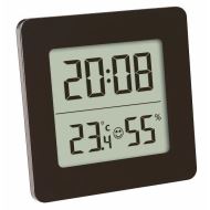 Termometro e igrometro digitale con orologio e sveglia TFA 30.5038.01