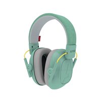 Cuffie pieghevoli antirumore per bambini da 5 a 16 anni, offre protezione dell&#39;udito, SNR 25, verde menta, ALPINE Muffy Kids Mint ALP26498