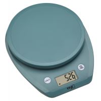 Bilancia da cucina digitale MOCHI con display LCD, capacità 5 kg, turchese, TFA 50.2007.20