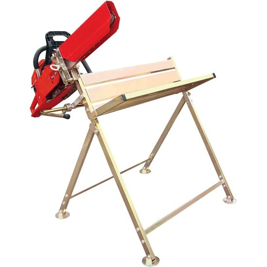 Holzsägeziege, 88 x 71 x 86 cm, max. 120 kg, Kettensägenhalter, Strend Pro