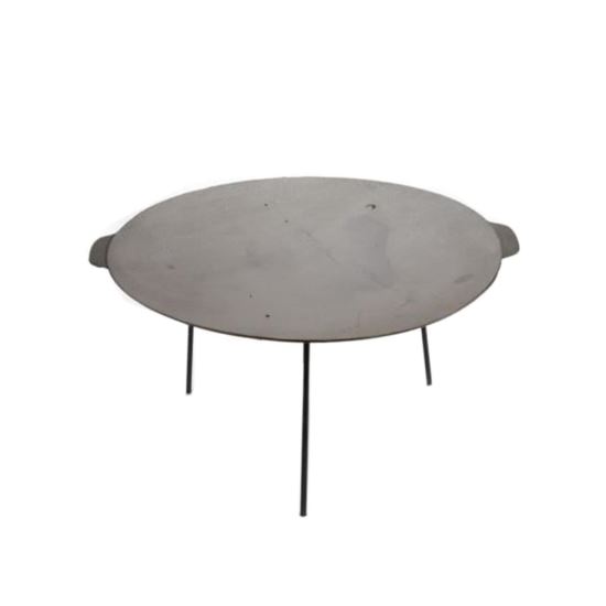 Grill disc, cast iron, with legs, 60x32 cm, Perfect Home