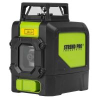 Laserwaterpas, kruislijn + 360°, groen, 30 m, Strend Pro