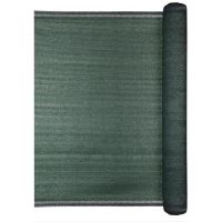 Rete ombreggiante, HDPE, 150 g/m2, grado di ombreggiatura 85%, verde, 25x1,5 m
