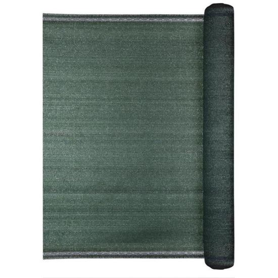 Rete ombreggiante, HDPE, 150 g/m2, grado di ombreggiatura 85%, verde, 25x1,5 m