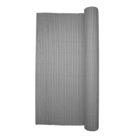 Schermo per balcone, terrazzo, recinzione in PVC, grigio, 1300 g/m2, UV, 3x1,5 m