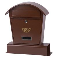 Cassetta postale, marrone, 40x14x49 cm, Lambert