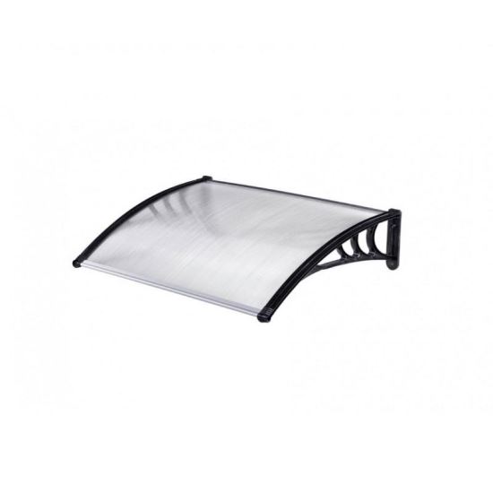 Tenda da sole, in policarbonato, trasparente, 1x1,5 m, Strend Pro