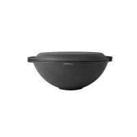 Pentola in ghisa tipo wok, con coperchio, 3 in 1, 32x14 cm, Perfect Home