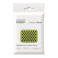 Set of 2 Carbon Filters Garbage Basket Compaction - Joseph&amp;Joseph