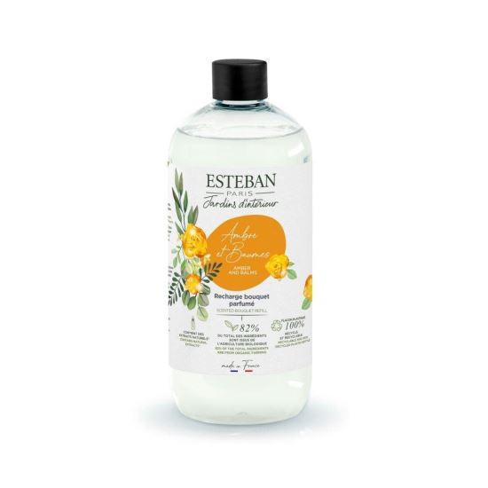 Réserve de parfum 500ml Ambre&amp;Baumes - Esteban Paris