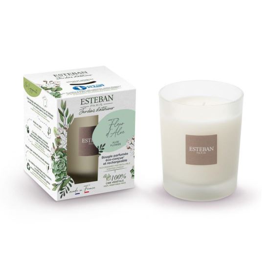 Bougie Parfumée Fleur d&#39;Aloès - Esteban Paris