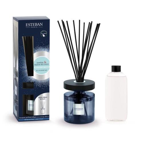 Diffuseur de parfum Ellipse Santal&amp;Coconut Blossom 200ml - Esteban Paris