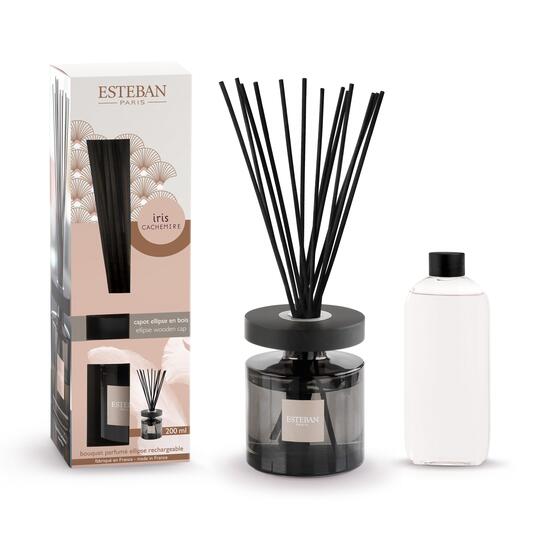 Diffuseur de parfum Ellipse Iris Cachemire 200ml - Esteban Paris