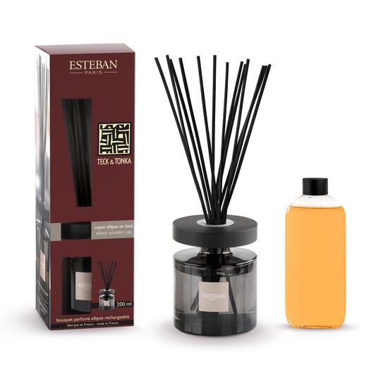 Ellipse Teck&amp;Tonka Diffuseur de Parfum 200ml - Esteban Paris