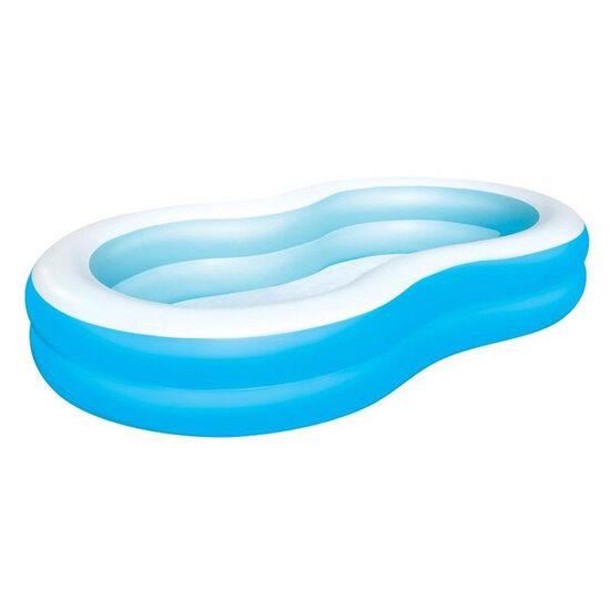 Aufblasbarer Pool, 262 x 157 x 46 cm, Bestway Big Lagoon Family