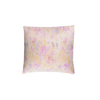 Cuscino HappyNest Farm, a fiori, rosa, 30% piumino d&#39;oca, 60x60 cm