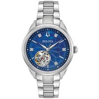 Orologio da donna Bulova 96P191, Automatico, 34mm, 3ATM, Argento