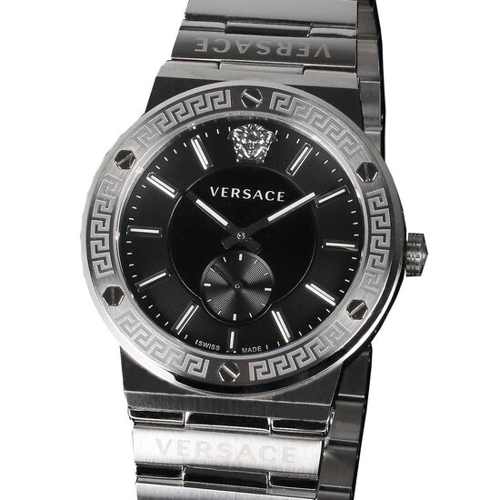 Men's watch Versace VEVI00720, Quartz, 41mm, 5ATM, Silver