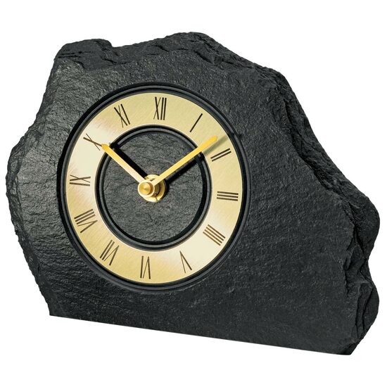 Orologio da tavolo AMS 1105, Quarzo, Nero, Analogico, Rustico
