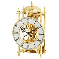 Orologio da tavolo AMS 1183, Meccanico, Oro, Analogico, Classico