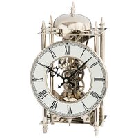 Orologio da tavolo AMS 1184, Meccanico, Argento, Analogico, Classico
