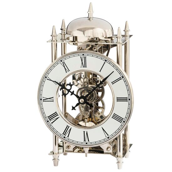 Orologio da tavolo AMS 1184, Meccanico, Argento, Analogico, Classico