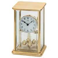 Orologio da tavolo AMS 1211, Quarzo, Bianco, Analogico, Classico