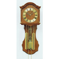 Orologio da parete AMS 211/4, Meccanico, Oro, Analogico, Rustico