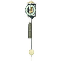Orologio da parete AMS 302, Meccanico, Bianco, Analogico, Classico