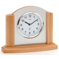 Orologio da tavolo AMS 5123/18, Quarzo, Bianco, Analogico, Rustico