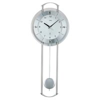 Orologio da parete AMS 5254, Quarzo, Bianco, Analogico, Moderno
