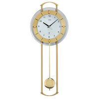 Orologio da parete AMS 5255, Quarzo, Bianco, Analogico, Moderno