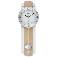 Orologio da parete AMS 5291, Quarzo, Bianco, Analogico, Moderno