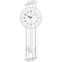 Orologio da parete AMS 5316, Quarzo, Bianco, Analogico, Moderno