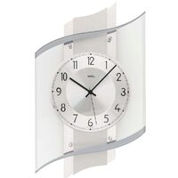 Orologio da parete AMS 5516, Quarzo, Argento, Analogico, Moderno