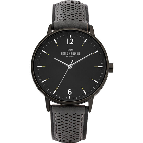 Men&#39;s watch Ben Sherman WB038E, Quartz, 41mm, 3ATM, Black