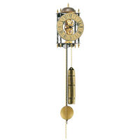Wandklok Hermle 70504-000701, Mechanisch, Goud, Analoog, Klassiek