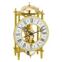 Tafelklok Hermle 23004-000711, Mechanisch, Wit, Analoog, Klassiek