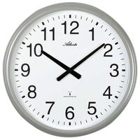Orologio da parete Atlanta 4449, Quarzo, Bianco, Analogico, Moderno