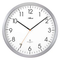 Orologio da parete Atlanta 4382/4, Quarzo, Bianco, Analogico, Moderno