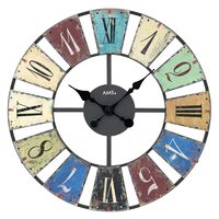 Orologio da parete AMS 9465, Quarzo, Multicolore, Analogico, Moderno