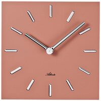 Orologio da parete Atlanta 4510/1, Quarzo, Rosa, Analogico, Moderno