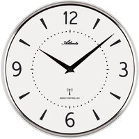 Orologio da parete Atlanta 4538/19, Quarzo, Bianco, Analogico, Moderno
