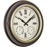 Orologio da parete Atlanta 4546, Quarzo, Panna, Analogico, Moderno