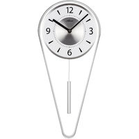Orologio da parete Atlanta 5008/19, Quarzo, Bianco, Analogico, Moderno