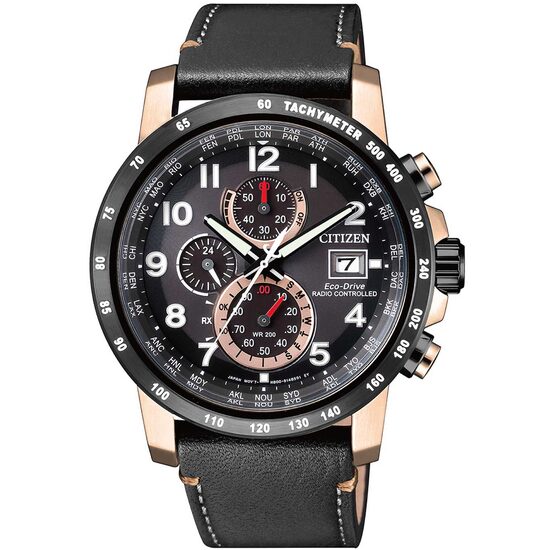 Men's watch Citizen AT8126-02E, Quartz, 43mm, 20ATM